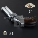 Perkusná pištoľ Derringer .45 3" Chrome Ver.15 Great Gun