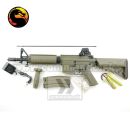 Airsoft Dragon Guns DG02 Tan M4 RIS Metal AEG 6mm