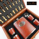 Obrázok 1. Don Marco Gentelo Likérka Šach Mat 8 Oz s 4 pohárikmi Set