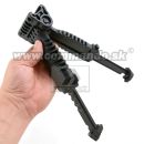 Evolution Airsoft Tactical Bipod Grip Black