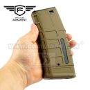 Airsoft zásobník FCI M4 Tan AEG HiCap 300rd