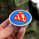 Superman - farebná 3D nášivka PVC