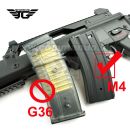 Airsoft Gun JG JG1138 G36 608-6 AEG 6mm