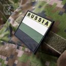 Russian Federation Flag - zelená 3D nášivka PVC