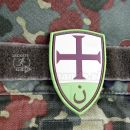 Crusader Shield - Multicam 3D nášivka PVC