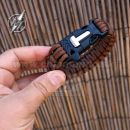 Obrázok 1. Albainox Survival Coyote FDE Paracord náramok s kresadlom