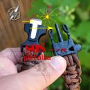 Obrázok 6. Albainox Survival Coyote FDE Paracord náramok s kresadlom