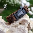 Obrázok 5. Albainox Survival Coyote FDE Paracord náramok s kresadlom
