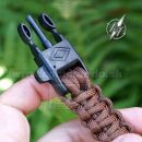 Obrázok 4. Albainox Survival Coyote FDE Paracord náramok s kresadlom