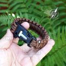Obrázok 3. Albainox Survival Coyote FDE Paracord náramok s kresadlom