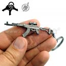 Kľúčenka AK47 kovová s krúžkom
