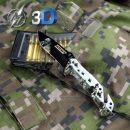 Martinez Albainox ARMY 3D FOS 18132 zatvárací nôž