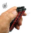 Martinez Albainox Motýlik Samurai Red Tanto zatvárací nôž 36248