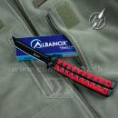 Martinez Albainox Motýlik Samurai Red Tanto zatvárací nôž 36248