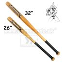Baseball pálka Fox Outdoor prírodné drevo 32" 81cm