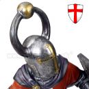 German Templar Rytier križiak 62cm socha 766-5419