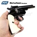 Vzduchová pištoľ Revolver SCHOFIELD CO2 4,5mm BB steel