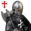 Templar Rytier križiak so sekerou 31cm soška 766-5424