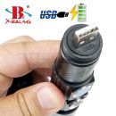 Bailong X-BAL BL-831 Mini USB UV LED svietidlo Zoom Flashlite