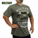 Tričko 3D Military War Eagle Survivors T-Shirt