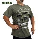 Tričko 3D Military War Eagle Survivors T-Shirt