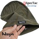 SpecTac Termoaktivna Kukla Ninja Green Silver Plus Balaclava