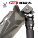 PROFI Survival skladacia taktická lopatka 33084 Albainox Shovel