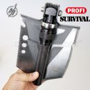 PROFI Survival skladacia taktická lopatka 33084 Albainox Shovel