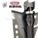 PROFI Survival skladacia taktická lopatka 33084 Albainox Shovel