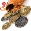 Kožený mešec a 8 mincí Western Denix 9715