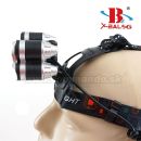 Čelovka X-Bal 4XPE T6 2x18650 USB Headlamp 20081