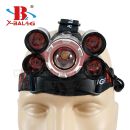 Čelovka X-Bal 4XPE T6 2x18650 USB Headlamp 20081