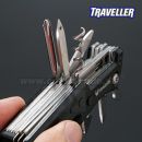 Traveler Multi náradie Pocket Black Multi Tool