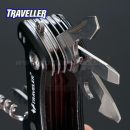 Traveler Multi náradie Pocket Black Multi Tool