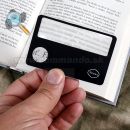 Mini Kartová Lupa s LED svetlom Kasper Pocket Magnifier 431500