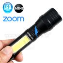 SUPERLIGHT COB Mini USB LED 450 lumen svietidlo Zoom Flashlite