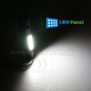 SUPERLIGHT COB Mini USB LED 450 lumen svietidlo Zoom Flashlite