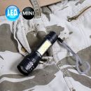 SUPERLIGHT COB Mini USB LED 450 lumen svietidlo Zoom Flashlite
