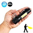 SUPERLIGHT COB Mini USB LED 450 lumen svietidlo Zoom Flashlite