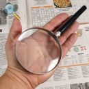 Lupa 100mm Glass Magnifying