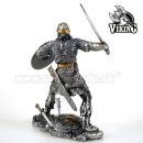 Viking cínový bojovník 11cm cínová soška 708-9003