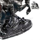 Viking na koni cínový 9cm cínová soška 708-9035