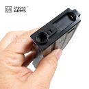 Obrázok 1. Airsoft HiCap kovový zásobník Specna Arms M4/M16 300BB AEG Black