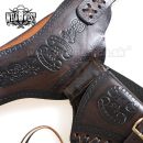 Western opaskové púzdro pre revolver 120cm 100-703