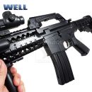 Airsoft WELL MR733 M4 RIS manual 6mm