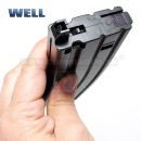 Airsoft WELL MR733 M4 RIS manual 6mm