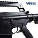 Airsoft WELL MR733 M4 RIS manual 6mm