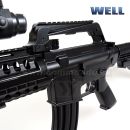 Airsoft WELL MR733 M4 RIS manual 6mm