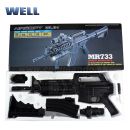 Airsoft WELL MR733 M4 RIS manual 6mm