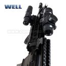 Airsoft WELL MR733 M4 RIS manual 6mm